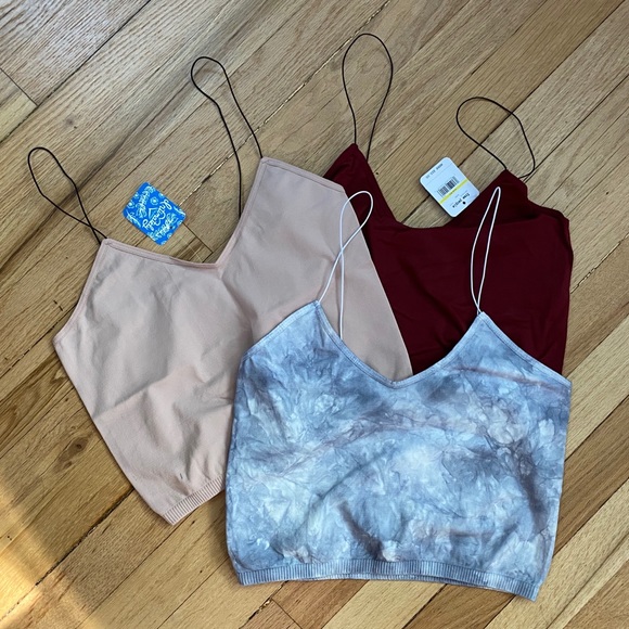 Free People Tops - Set of 3 Free People Bramis